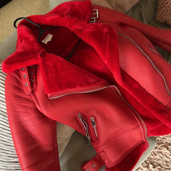 ASOS Aviator Oversized Jacket - Picture 2 of 4